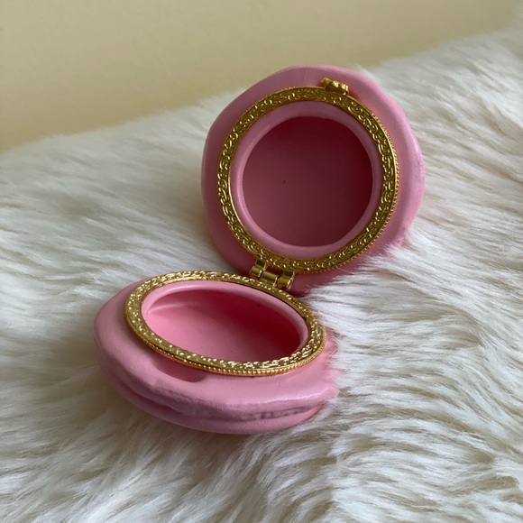 Macaron Ceramic Trinket Gift Box - Various Colors Available - Picture 7 of 15